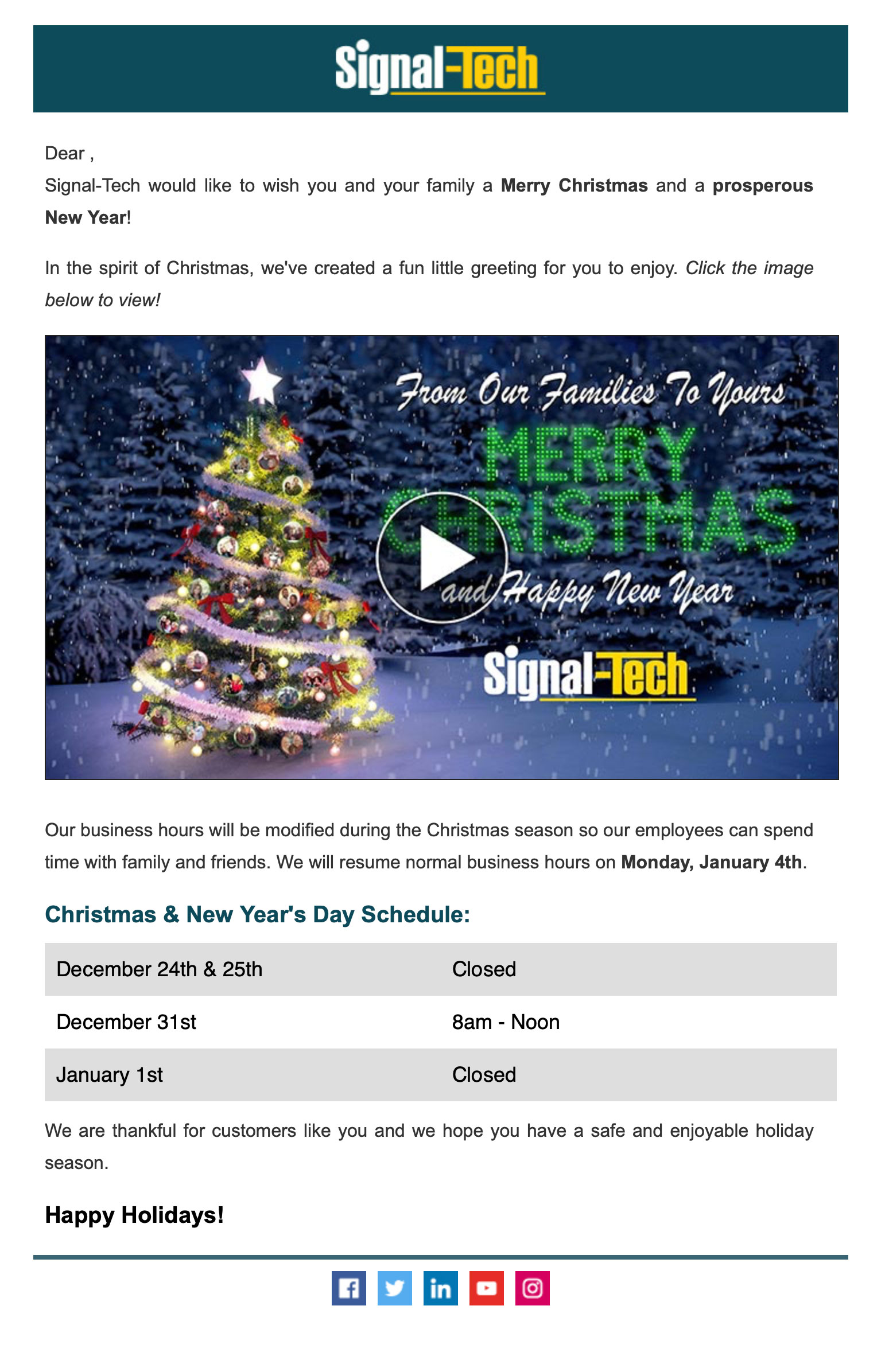 Signal-Tech Email Ad 1