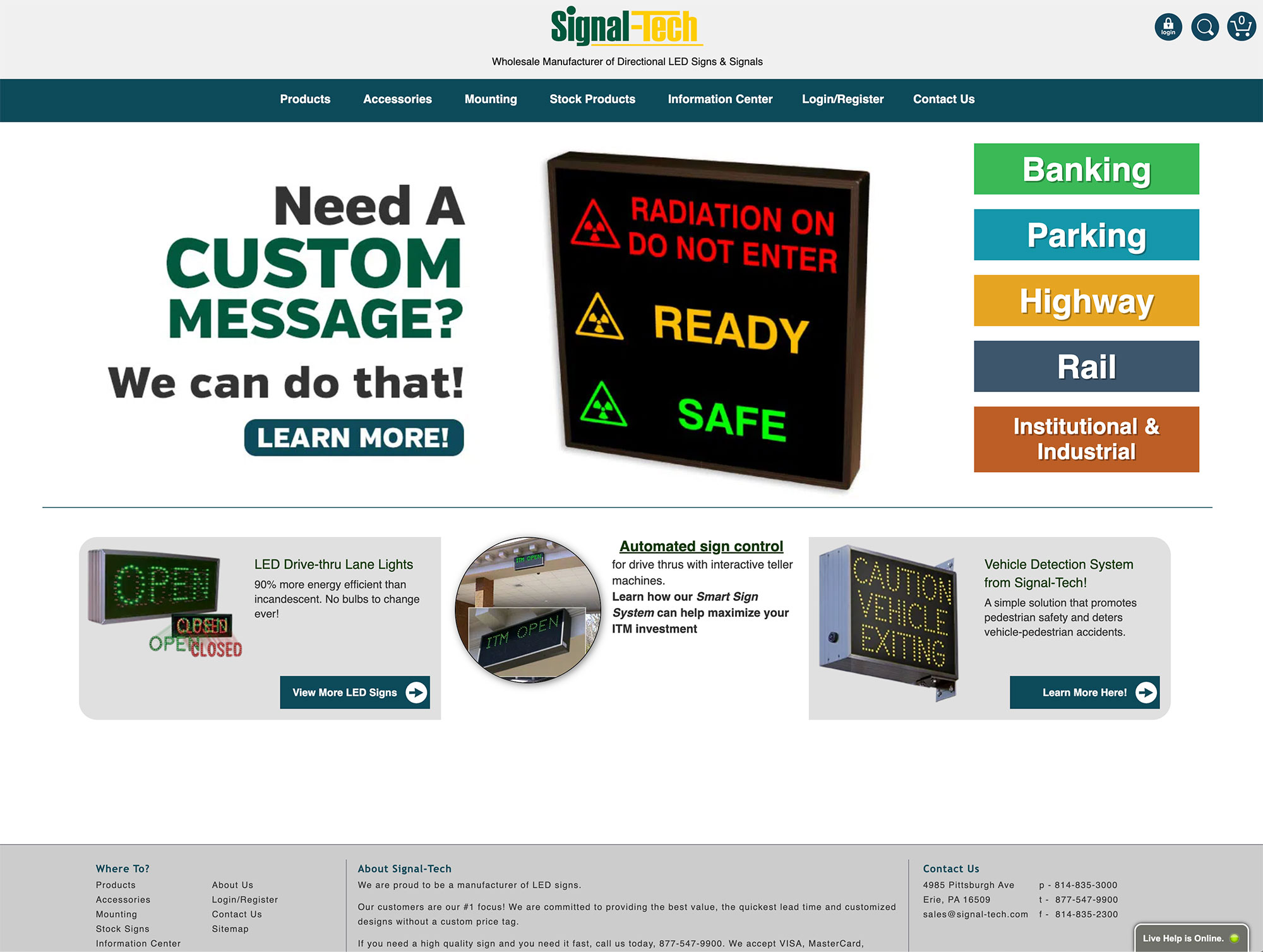 Signal-Tech Website 1